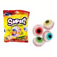 Olhos recheados de 18 gr - 4 unidades