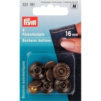 Aura 1,6 cm botões simples com cabeça pontiaguda - Prym - 4 pcs.