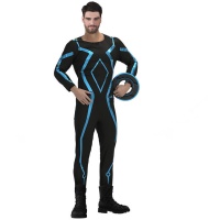 Fato Tron Futurista para homem