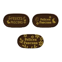 Placa de chocolate negro 