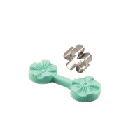 Molde e cortador de pasta de açúcar em forma de flor de primavera - Silikomart