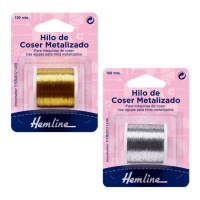 Linha de costura metalizada - Hemline - 100 m