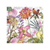 Guardanapos de Exotic Garden de 16,5 x 16,5 cm - 20 unidades