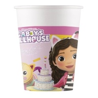 Copos Gabby's Doll's House 200 ml - 8 unid.