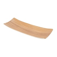 Vaciabolsillos rectangular de madeira de 34,2 x 12,8 cm - DCasa