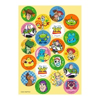 Mini discos comestíveis de oblea Toy Story - 3,4 cm