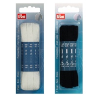 Cordões planos de 0,8 cm - Prym - 1,50 m - 1 par