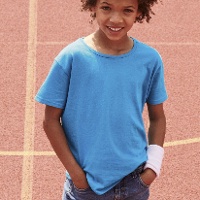 Camiseta infantil 100% algodão 140 g - 1 unidade