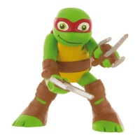 Figura para bolo de Tartarugas Ninja Raphael de 7 cm - 1 unidade