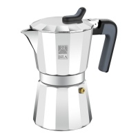 Cafeteira italiana 12 chávenas Deluxe2 vitro - Bra