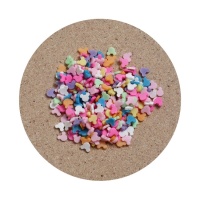 0,5 cm de figuras de mickey de cor pastel decorativo