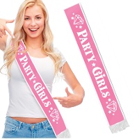 Faixa Party Girls rosa