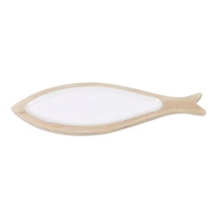 Limpador de bolso para peixe branco 28,8 x 9,2 cm - DCasa