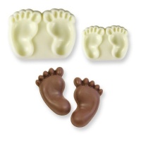 Moldes para pés de bebé - JEM - 2 unidades