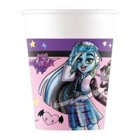 Copos Monster High 200 ml - 8 unid.