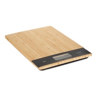 Balança de cozinha digital em bambu até 5 kg - Kinvara