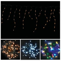 Cortina de 180 leds de 3,5 x 0,5 m