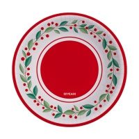 Saco de Natal flor de visco 350 ml - 6 unid.