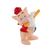 Figura de 7 cm para bolo Piggy Flute