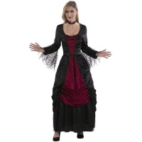 Elegante Traje de Vampiro Nocturno para mulheres