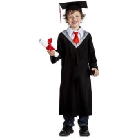 Fantasia de Licenciatura em Gravata Vermelha para Crianças