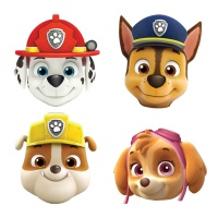 Máscaras da Patrulha Pata - 6 unidades