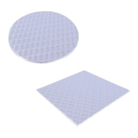 Base para bolos 12 x 12 x 0,3 cm - 1 peça