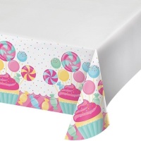 Toalha de mesa Sweet Candy - 1,22 x 2,24 m