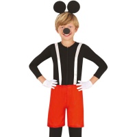 Conjunto de fantasia de rato para crianças