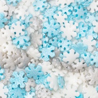 Granulado com formato de flocos de neve de 25 gr - PME