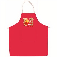 Avental dos Ursos Amorosos