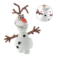 Topo de bolo Frozen Olaf 7 cm - 1 peça