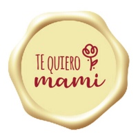 Sinal de chocolate branco Te Quiero Mami - Dekora - 96 unidades