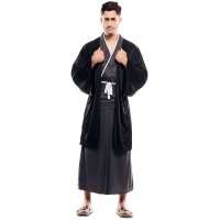 Fato de guerreiro japonês para homem