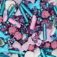 Sprinkles de sereia 3D Miracle Mermaid de 70 gr - FunCakes
