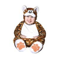 Fato de tigre bebé