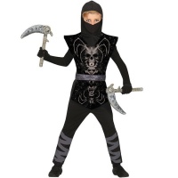 Fato de ninja escuro para crianças