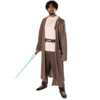Fato Obi Wan Kenobi da Guerra das Estrelas para adulto