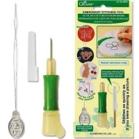 Agulha de bordar com enfiador - Clover