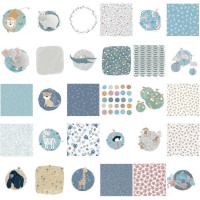 Kit de papel para scrapbooking Safari - 60 pcs.