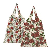 Bolsa de tecido de Natal dobrável - 1 unidade