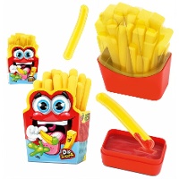 Batatas fritas de goma com molho de 45 gr