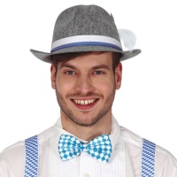 Laço Oktoberfest de 12 cm com diamantes