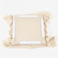 Moldura quadrada de plástico para agulha de punção 43 x 43 cm - DMC