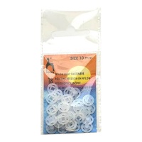 Fechos de mola de nylon de 1 cm - Pónei - 18 pares