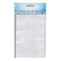 Almofadas adesivas de espuma de dupla face quadradas de 2,5 x 2,5 x 1 mm
