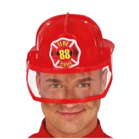 Capacete do Chefe dos Bombeiros Americanos - 1 pc.