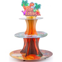 Suporte para cupcake dinossauro