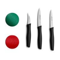 Conjunto de facas de corte Nova - Arcos - 6-10-10 cm de lâmina