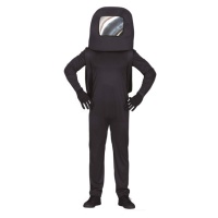 Fato de Astronauta Preto para Adultos